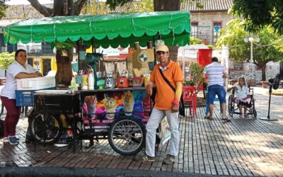 Raspados y cholados donde Gerardo y Viviana