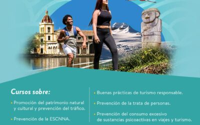 ¡Capacítate y construye un turismo responsable en Colombia!