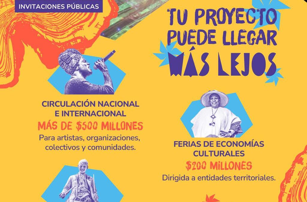 Abiertas tres convocatorias para fortalecer las economías culturales.