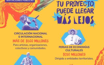 Abiertas tres convocatorias para fortalecer las economías culturales.