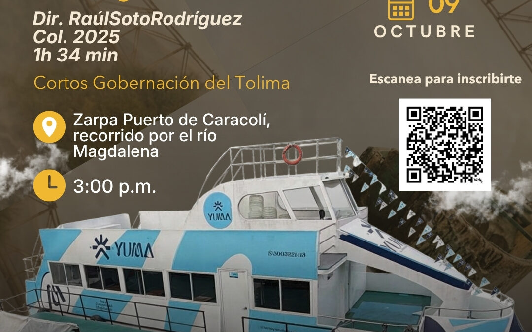 🎬🌊 ¡El cine se embarca en el río Magdalena!